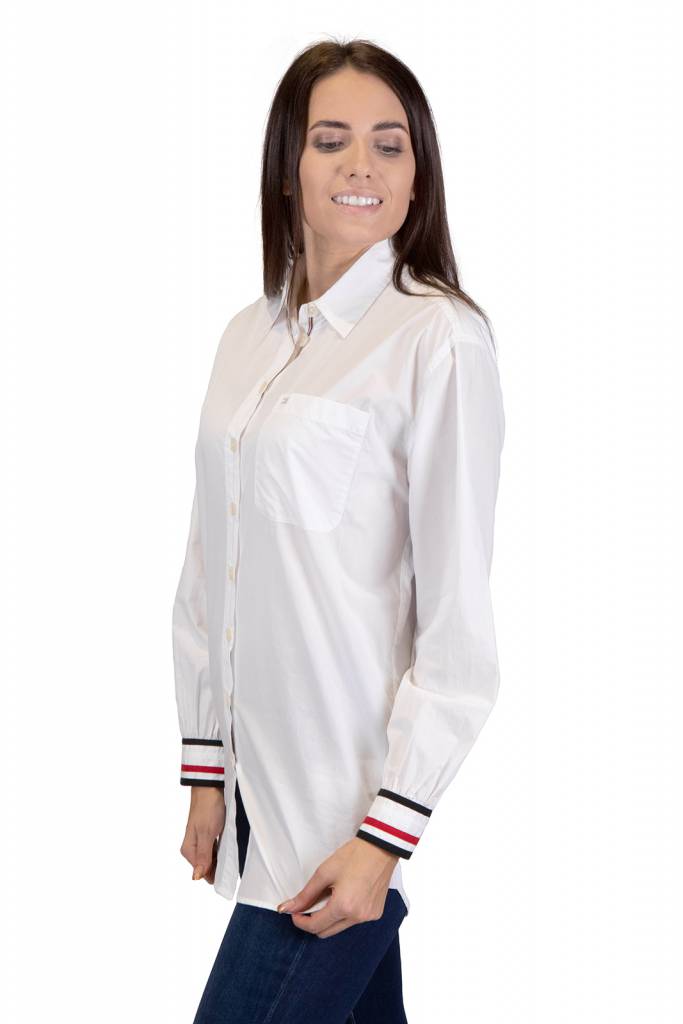 Przód tommy hilfiger koszula damska icons WW0WW27483