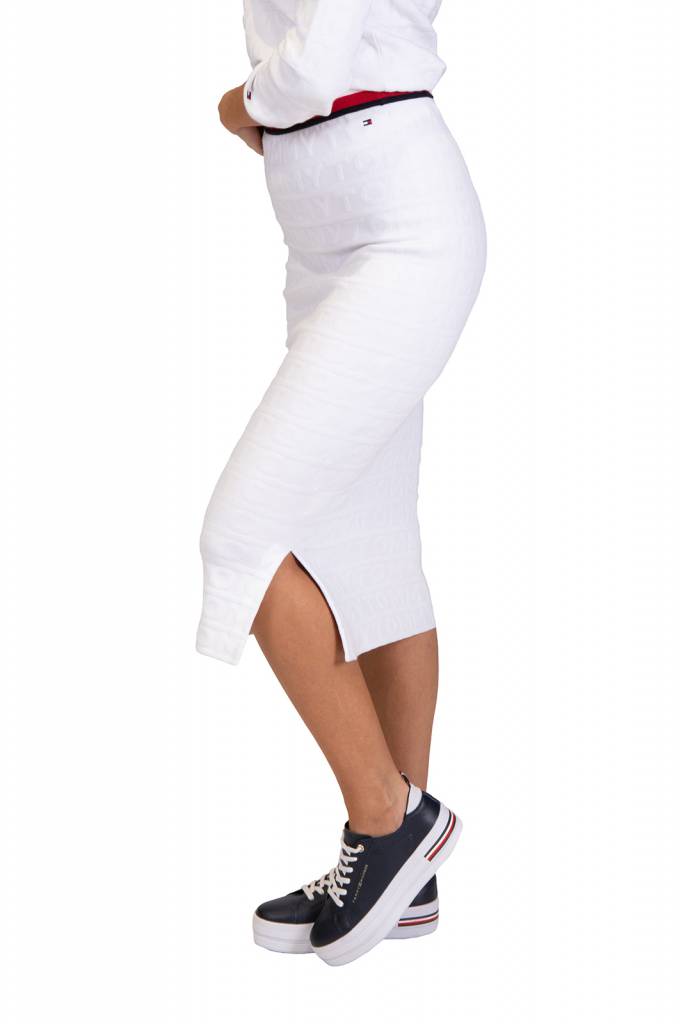 Przód tommy hilfiger spódnica damska nanou WW0WW28199 Przód tommy hilfiger spódnica damska nanou WW0WW28199
