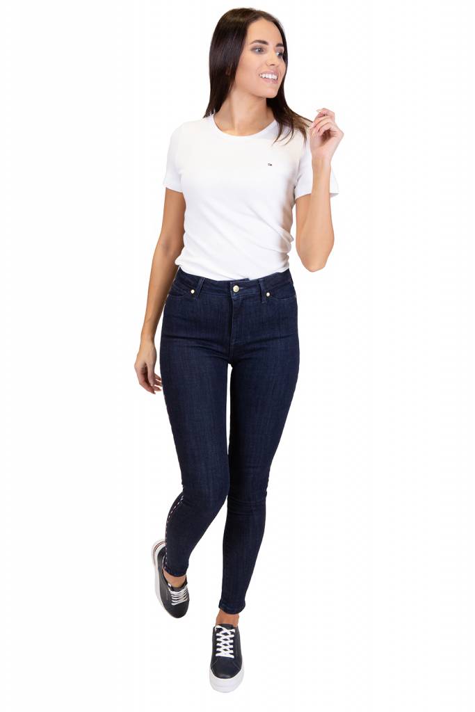 Detal stylizacja tommy hilfiger jeansy damskie WW0WW25123 Detal stylizacja tommy hilfiger jeansy damskie WW0WW25123