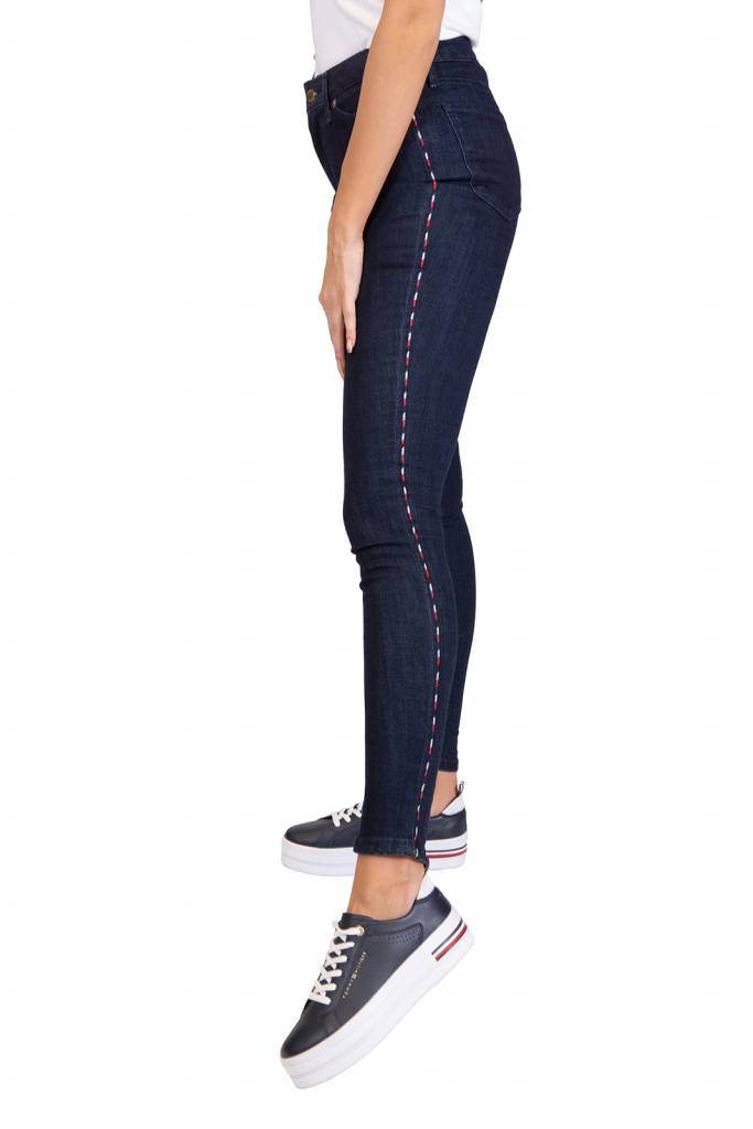 Przód tommy hilfiger jeansy damskie WW0WW25123 Przód tommy hilfiger jeansy damskie WW0WW25123