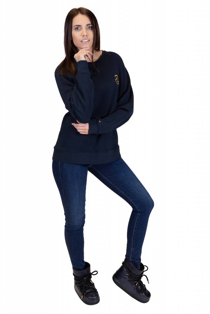 Detal stylizacja tommy hilfiger bluza damska essential WW0WW25563 Detal stylizacja tommy hilfiger bluza damska essential WW0WW25563