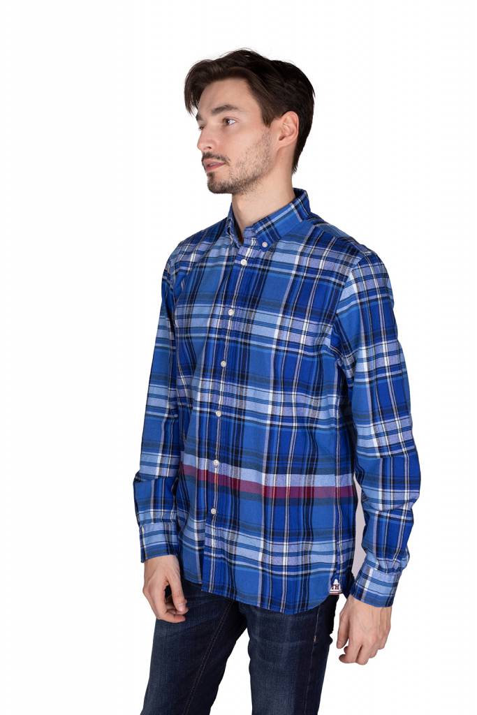 Przód tommy hilfiger koszula męska check MW0MW10717 Przód tommy hilfiger koszula męska check MW0MW10717