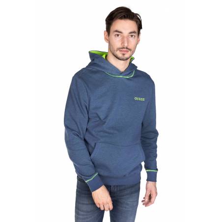Guess bluza męska bradford hoodie fleece M0GQ44 K9PF0