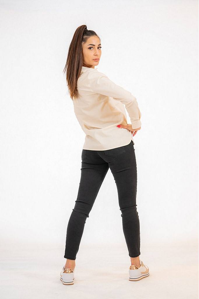 Detal stylizacja jeansy skinny jean ankle K20K201052