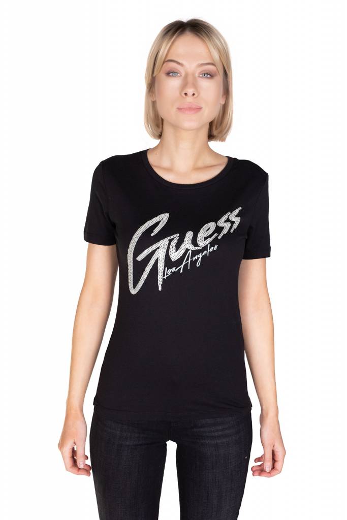 Guess t-shirt damski genny W0YI0H K46D1 Guess t-shirt damski genny W0YI0H K46D1