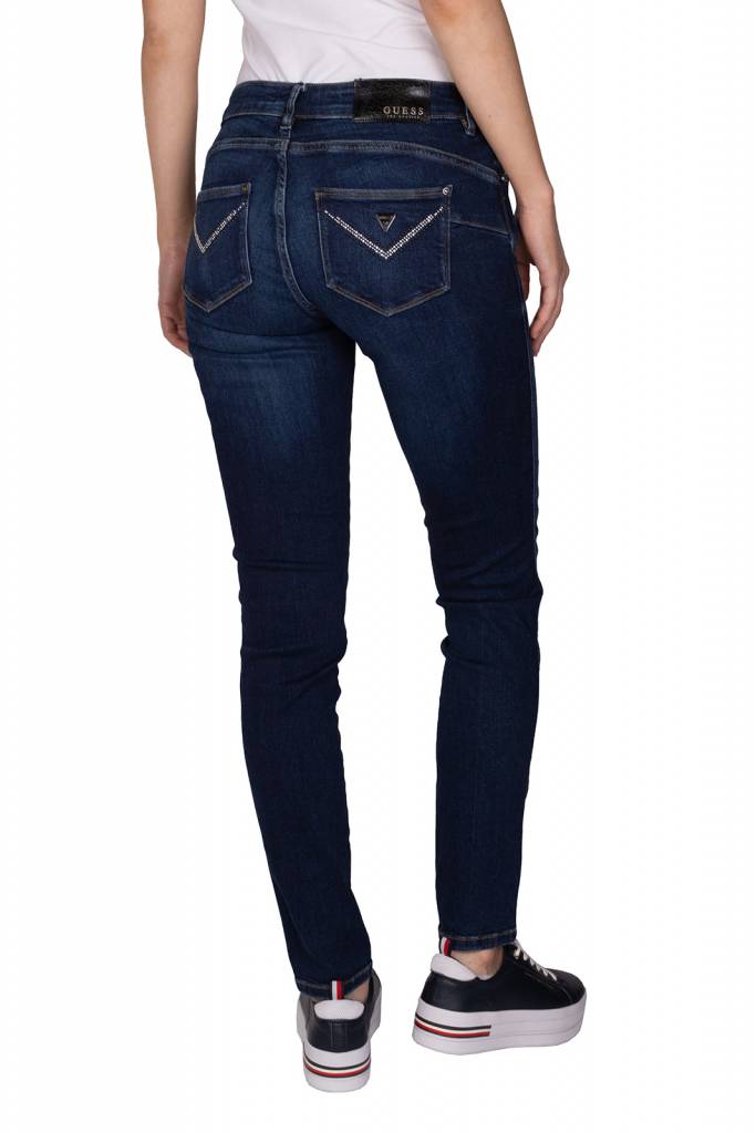 Tył guess jeansy damskie slim fit ultra curve W01A37 D38R5 Tył guess jeansy damskie slim fit ultra curve W01A37 D38R5