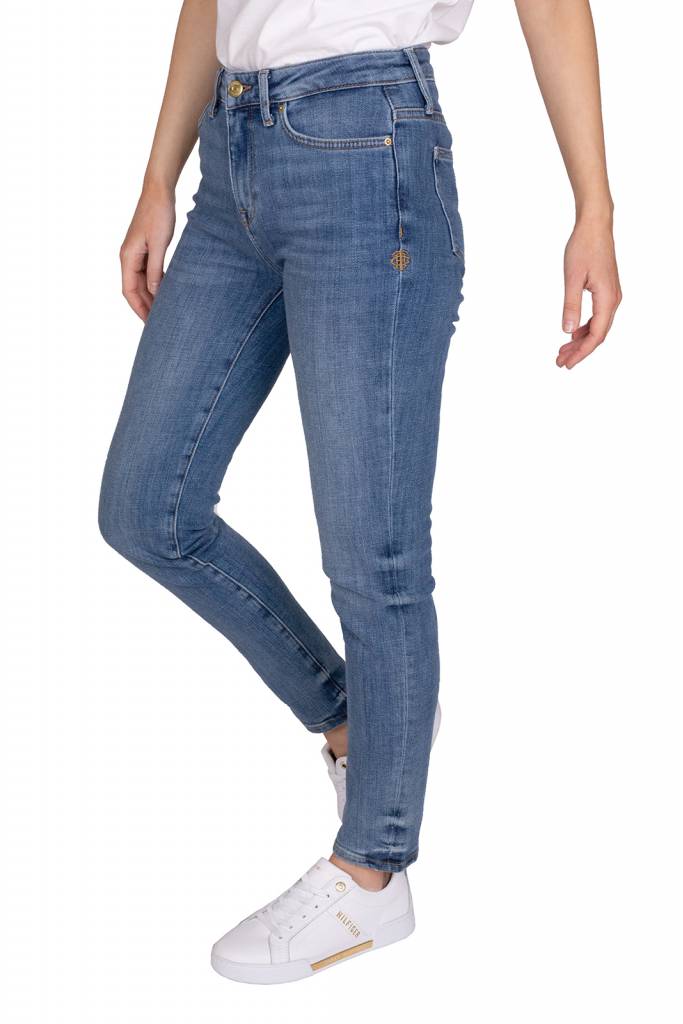 Przód tommy hilfiger jeansy damskie WW0WW25681 Przód tommy hilfiger jeansy damskie WW0WW25681
