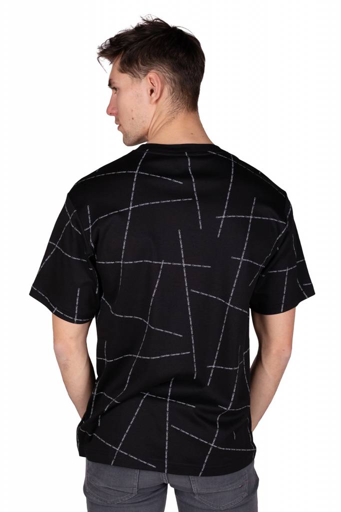 Detal 5 calvin klein t-shirt męski broken logo K10K105173 Detal 5 calvin klein t-shirt męski broken logo K10K105173