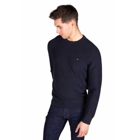 Tommy hilfiger sweter męski bold textured MW0MW14419