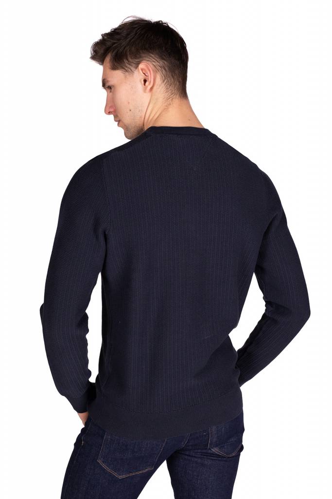 Tył tommy hilfiger sweter męski bold textured MW0MW14419 Tył tommy hilfiger sweter męski bold textured MW0MW14419