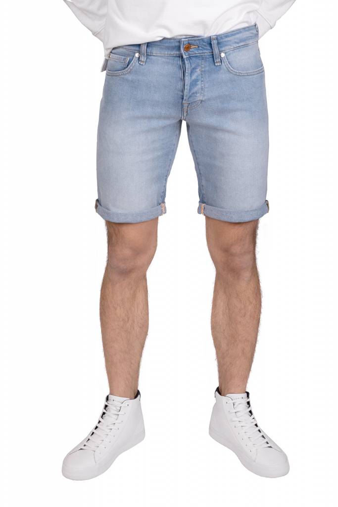Guess szorty męski jeansowe denim M02D01 D3Y93