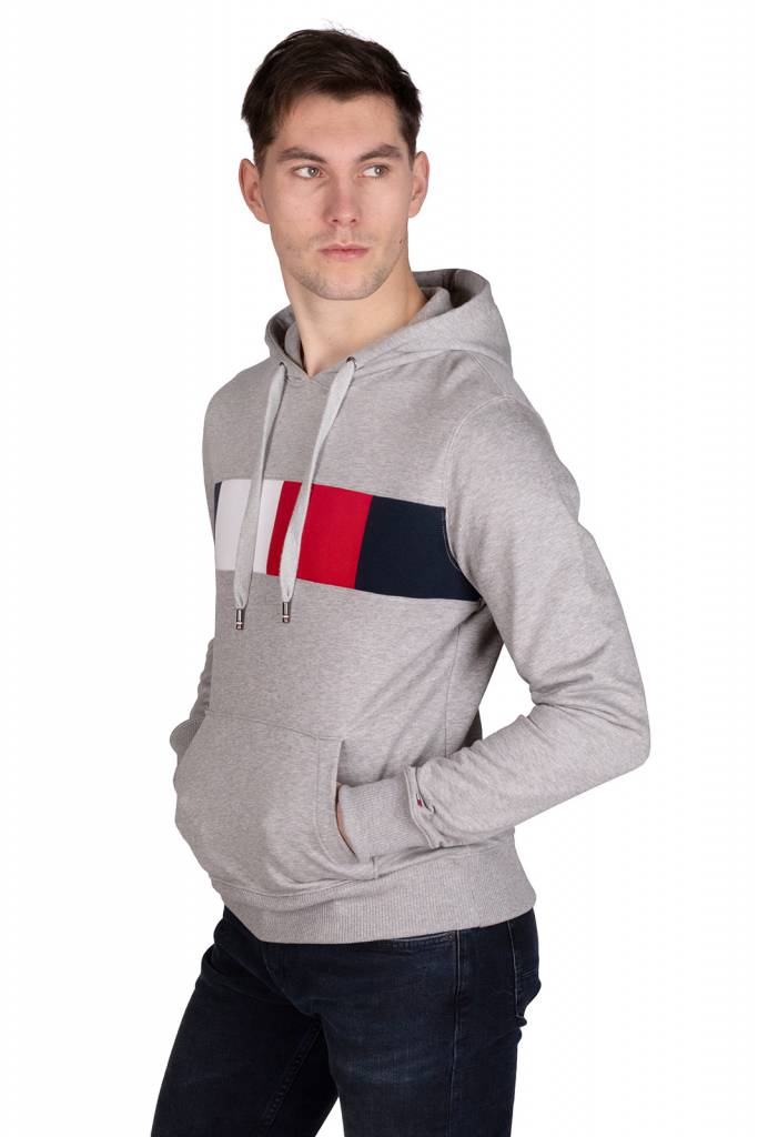 Przód tommy hilfiger bluza męska flag chest MW0MW10511 Przód tommy hilfiger bluza męska flag chest MW0MW10511