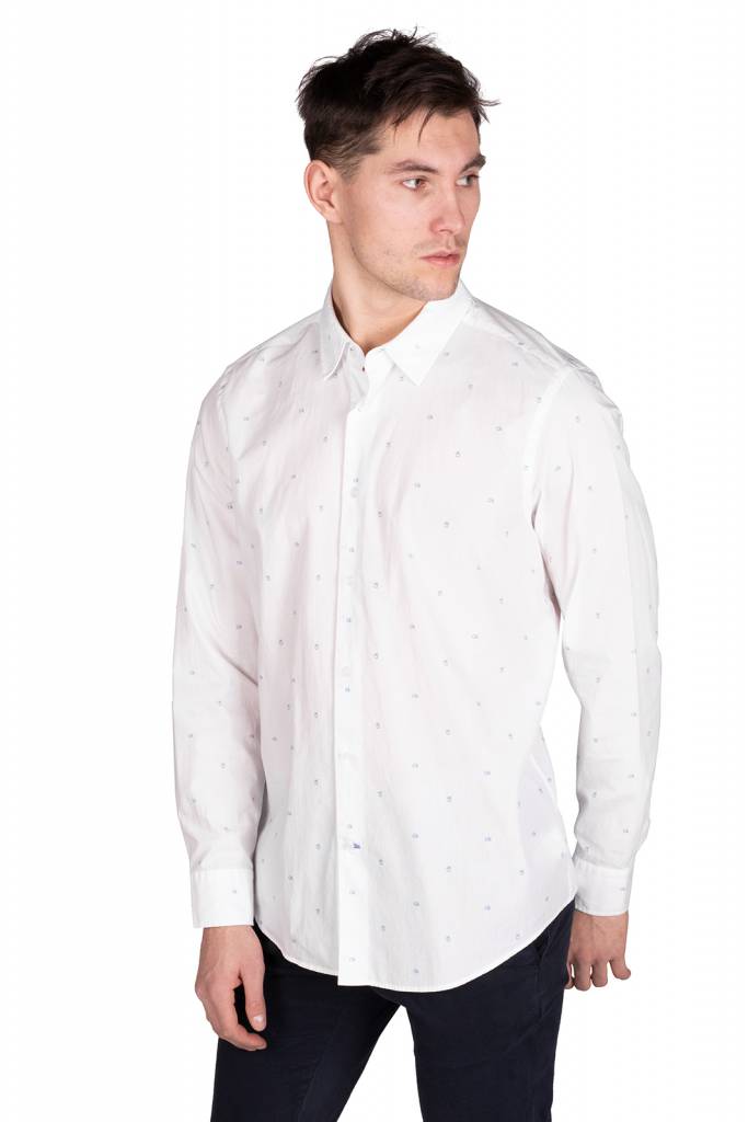 Przód calvin klein koszula męska K10K105291 Przód calvin klein koszula męska K10K105291
