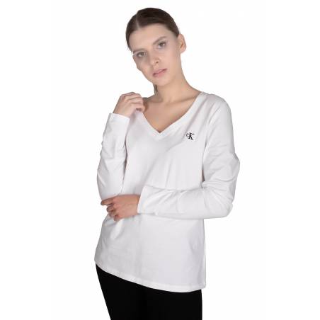 Calvin klein jeans bluzka damska longsleeve J20J214936