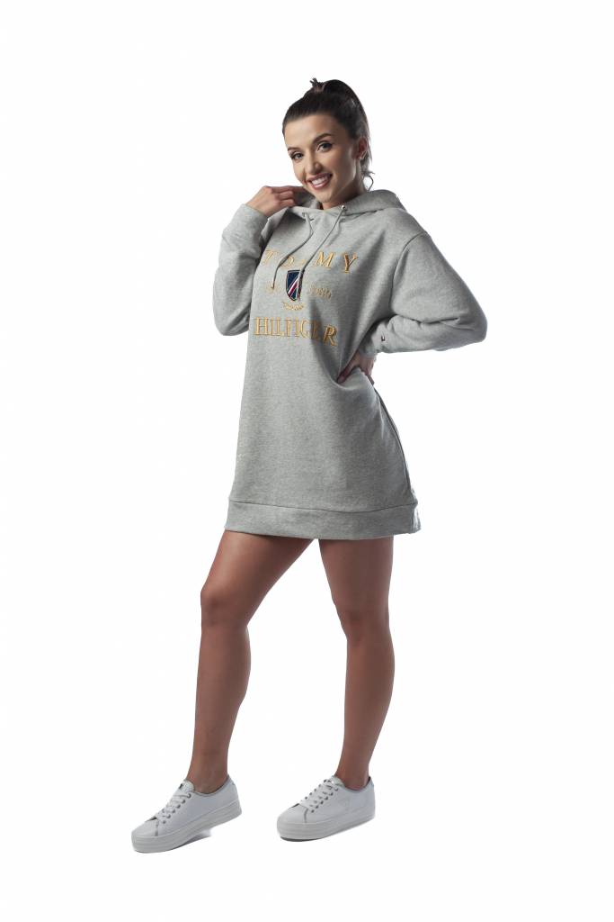 Przód tommy hilfiger sukienka damska kristal WW0WW26383 Przód tommy hilfiger sukienka damska kristal WW0WW26383