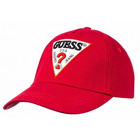 Guess czapka męska z daszkiem triangle logo M1RZ57 WBN60