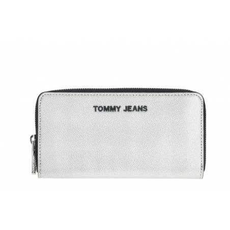 Tommy jeans portfel damski essential metalic AW0AW09876