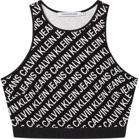 Calvin klein jeans top damski milano logo J20J215695