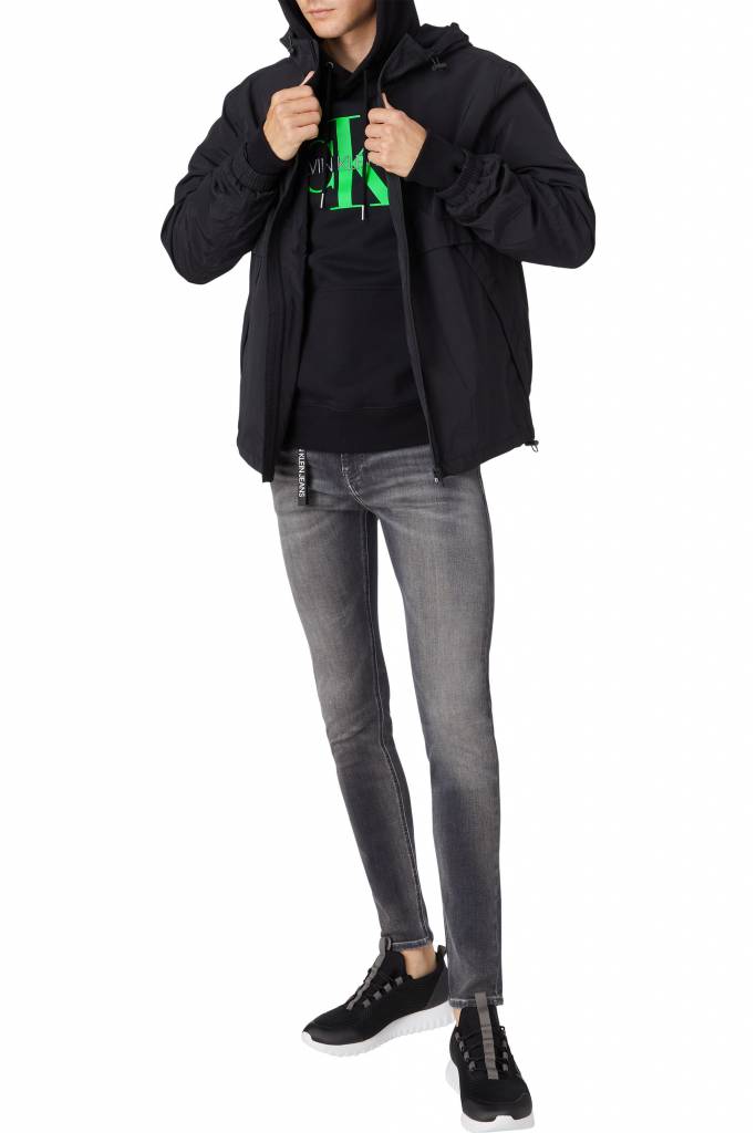 Przód calvin klein jeans bluza męska monogram reg hoodie J30J314557 Przód calvin klein jeans bluza męska monogram reg hoodie J30J314557