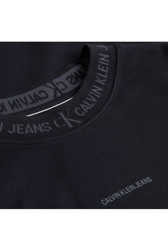 Detal stylizacja calvin klein jeans bluza męska logo jacquard J30J317059 Detal stylizacja calvin klein jeans bluza męska logo jacquard J30J317059