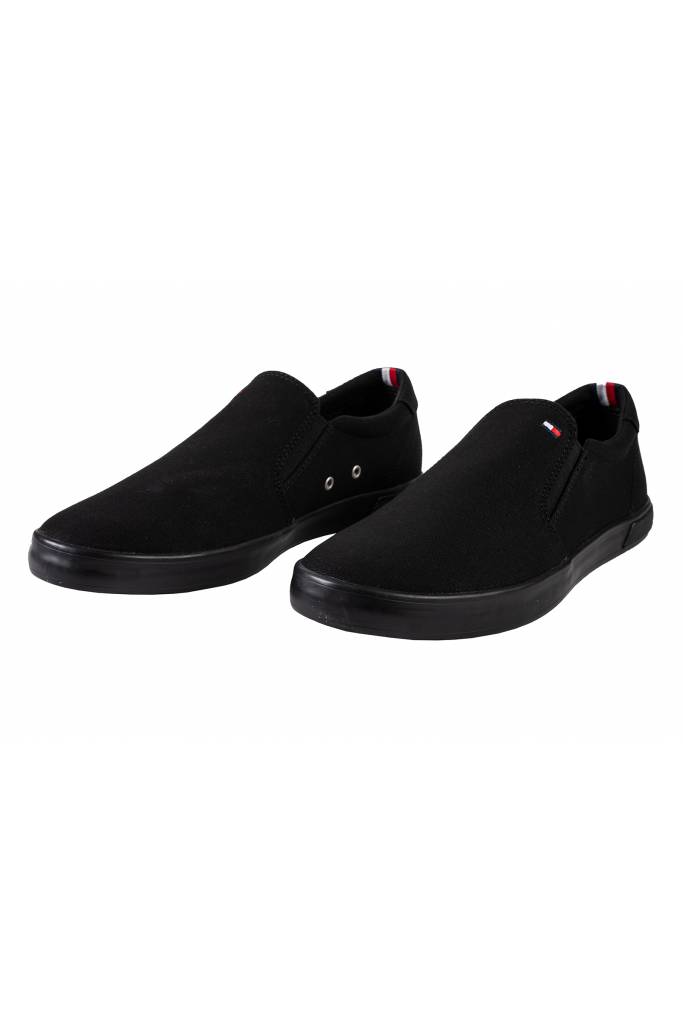 Przód tommy hilfiger trampki męskie iconic slip on FM0FM00597