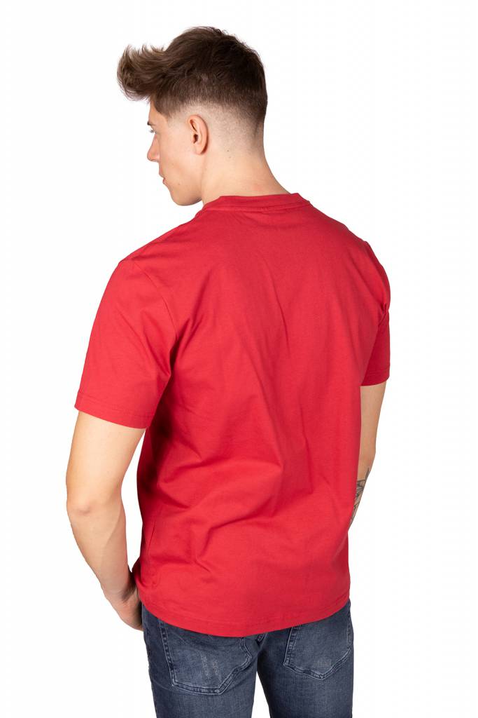 Tył calvin klein t-shirt męski cotton chest logo K10K103307 Tył calvin klein t-shirt męski cotton chest logo K10K103307