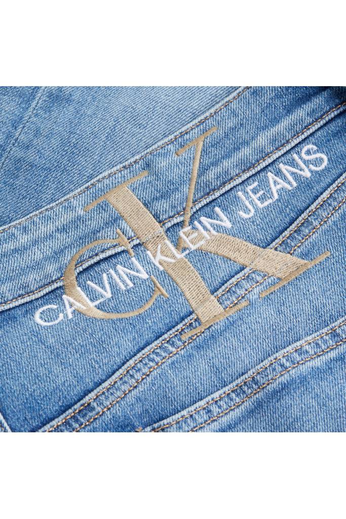 Detal stylizacja calvin klein jeans męskie jeansy slim taper J30J317768 Detal stylizacja calvin klein jeans męskie jeansy slim taper J30J317768
