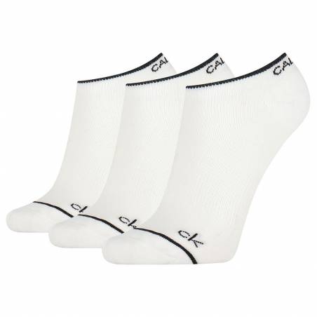 Przód calvin klein skarpety damskie 3-pack 100003035