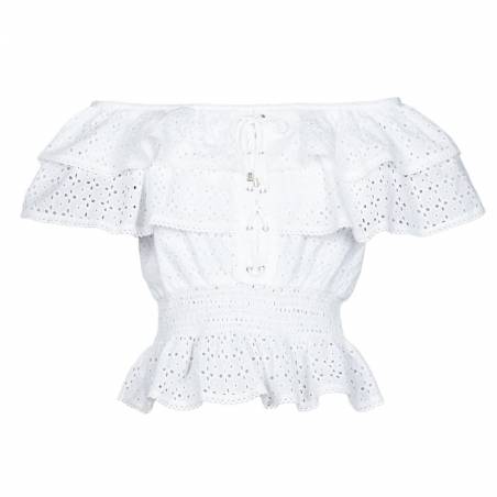 Guess koronkowy top damski new isotta W1GH0C WDVE1