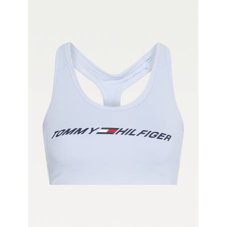 Przód tommy hilfiger sport top mid intensity graphic S10S100973