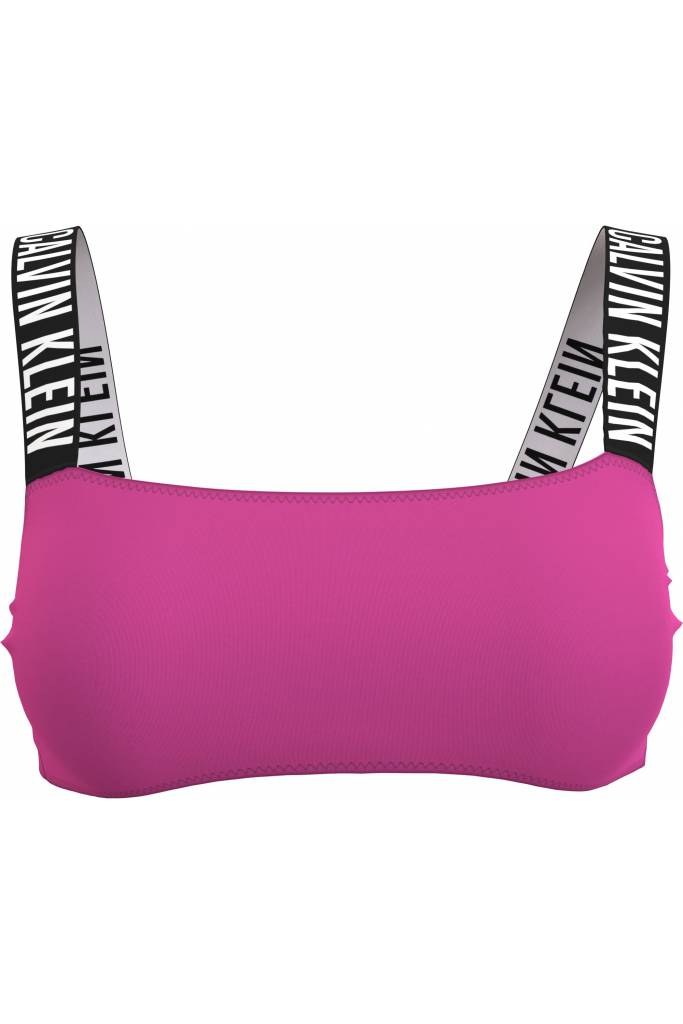 Calvin klein swimwear góra od bikini bandeau KW0KW01228 Calvin klein swimwear góra od bikini bandeau KW0KW01228