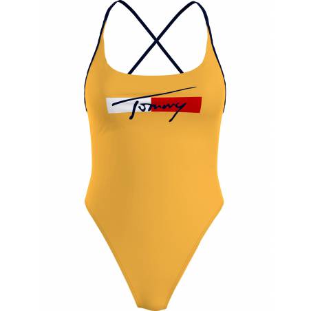 Tommy hilfiger strój kąpielowy jednoczęściowy cheeky UW0UW02945