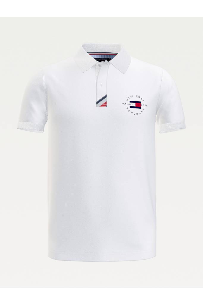 Tommy hilfiger polo męskie placket MW0MW17788