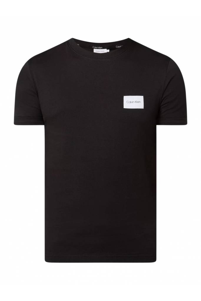 Calvin klein męski t-shirt z naszywką i logo K10K107281 Calvin klein męski t-shirt z naszywką i logo K10K107281