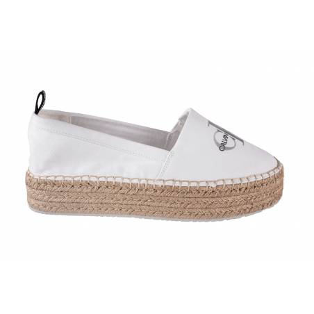 Detal 2 calvin klein jeans damskie espadryle z tkaniny YW0YW00037