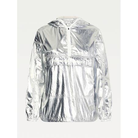 Tommy hilfiger kurtka sportowa damska z kapturem poly S10S101011