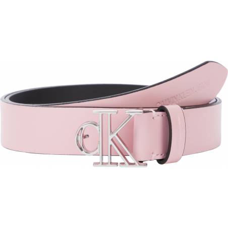Przód calvin klein jeans pasek damski outline mono K60K608290