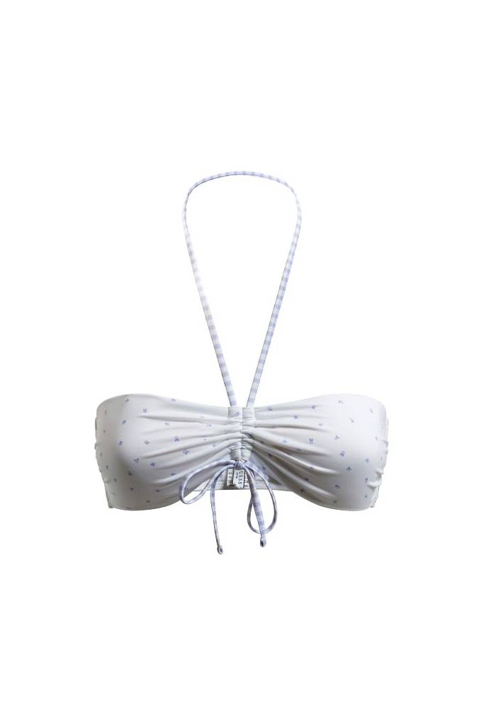 Guess góra od bikini z printem bandeau E1GJ39 MC03I