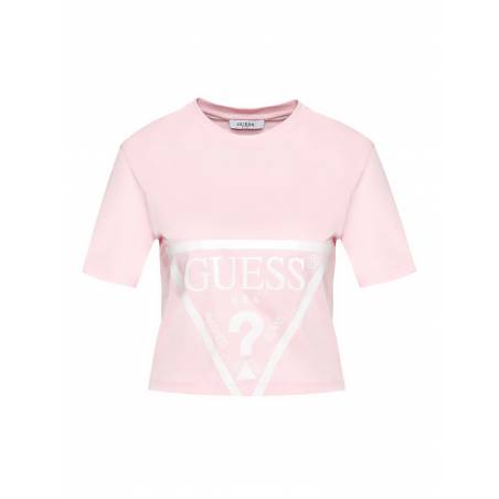 Detal 2 guess t-shirt damski z nadrukiem O1GA21 K8HM0