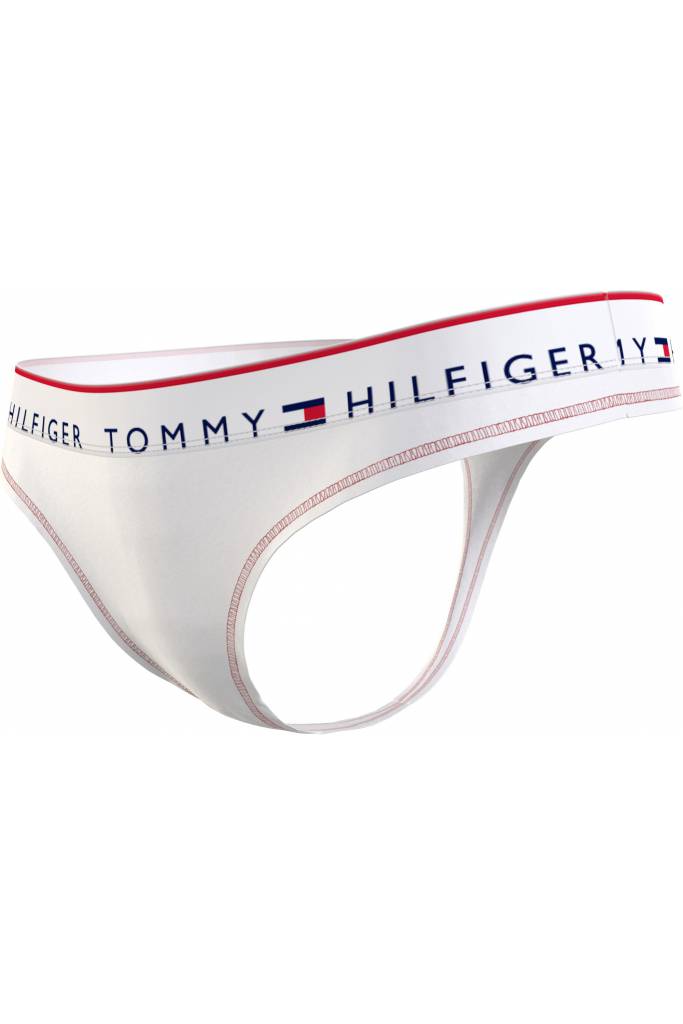 Detal stylizacja tommy hilfiger damskie stringi thong UW0UW02813