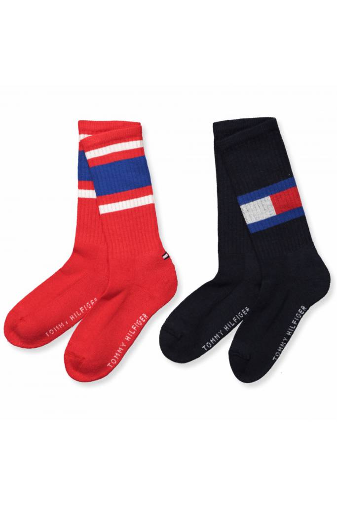 Przód tommy hilfiger skarpety kids 2-pack 394020001