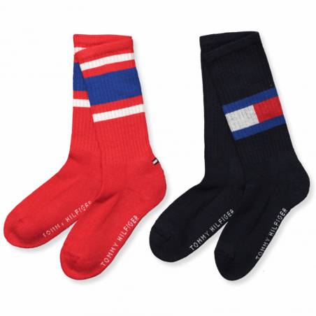 Przód tommy hilfiger skarpety kids 2-pack 394020001