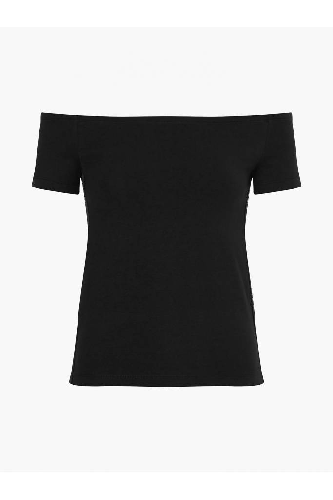 Calvin klein bluzka damska z odsłoniętym ramieniem K20K203273 Calvin klein bluzka damska z odsłoniętym ramieniem K20K203273