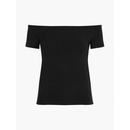 Calvin klein bluzka damska z odsłoniętym ramieniem K20K203273