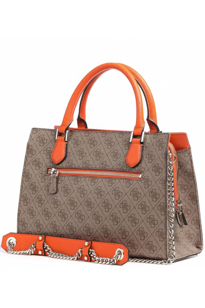 Detal stylizacja guess torebka damska alisa satchel HWSG81 23060