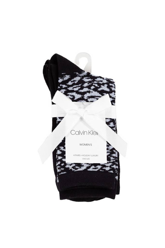 Detal stylizacja calvin klein skarpety damskie 4-pack 100004533 Detal stylizacja calvin klein skarpety damskie 4-pack 100004533