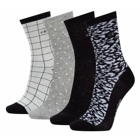 Calvin klein skarpety damskie 4-pack 100004533