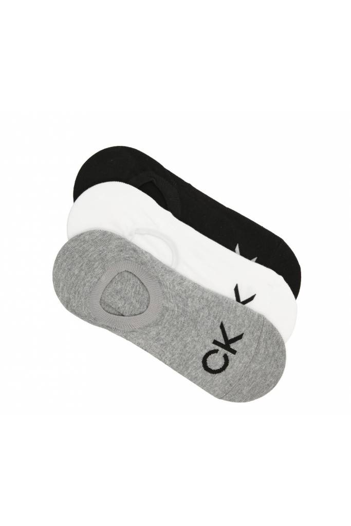 Przód calvin klein stopki męskie 3-pack 701218723 Przód calvin klein stopki męskie 3-pack 701218723