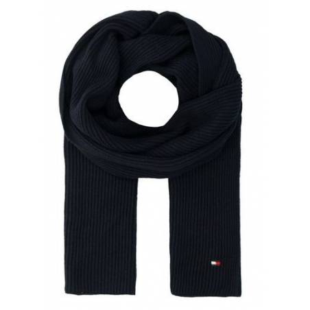 Przód tommy hilfiger szalik damski z dodatkiem kaszmiru AW0AW10719