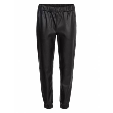 Calvin klein damskie joggery z ekoskóry K20K203409